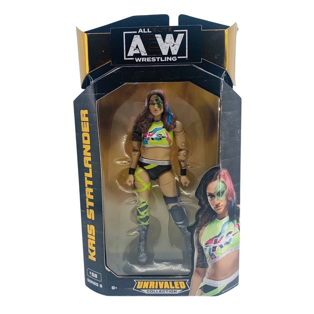 AEW Unrivaled Collection Kris Statlander Action‎ Figure Series 8 NEW